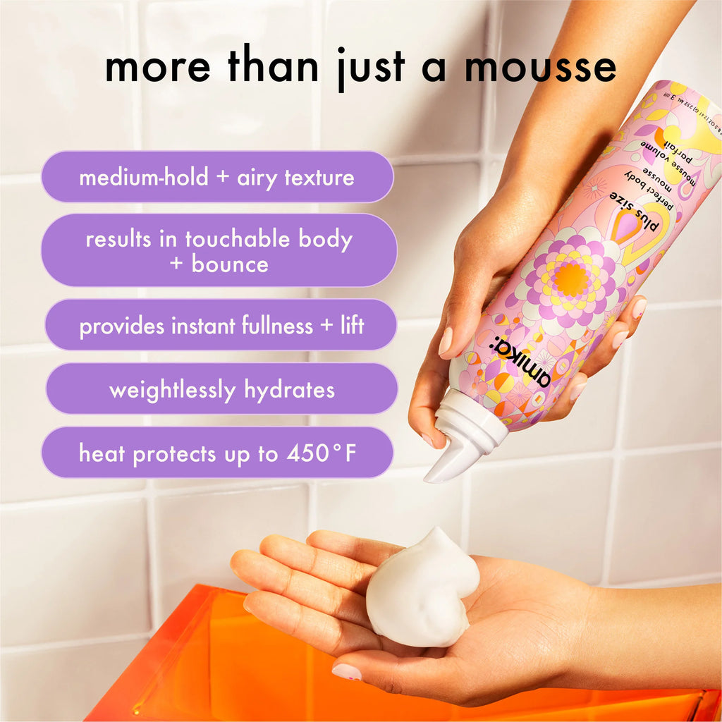 PLUS SIZE MOUSSE VOLUME AMIKA 252ML
