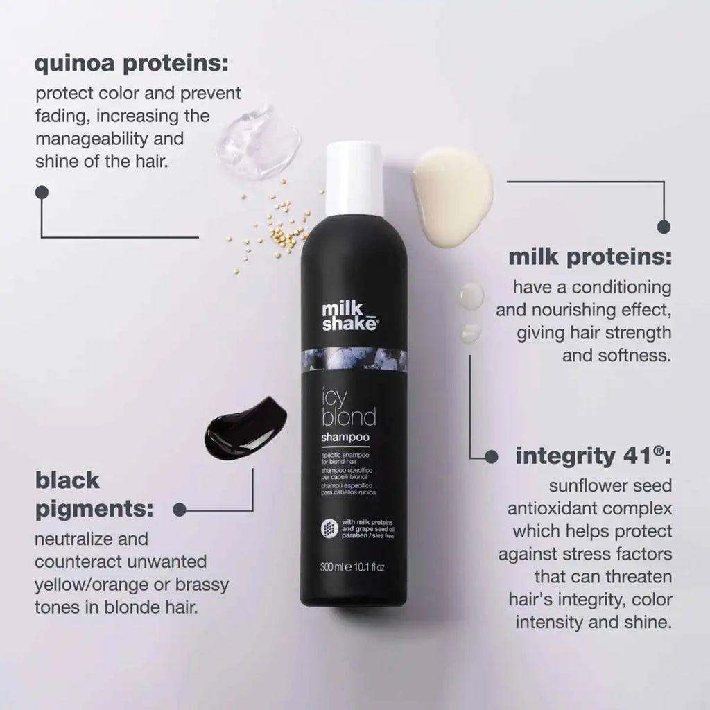 SHAMPOOING ICE BLOND MILKSHAKE 300ML