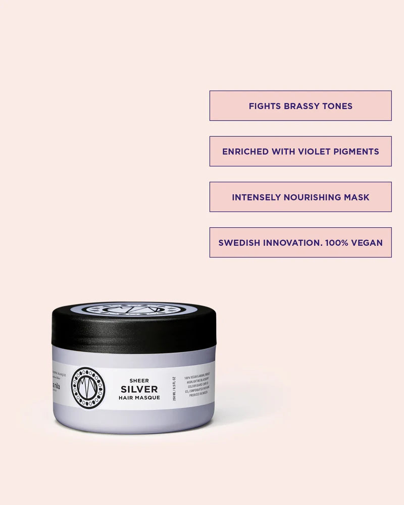 SHEER SILVER HAIR MASQUE MARIA NILA 250ML
