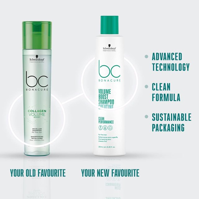 SHAMPOOING VOLUME BOOST BC 250ML