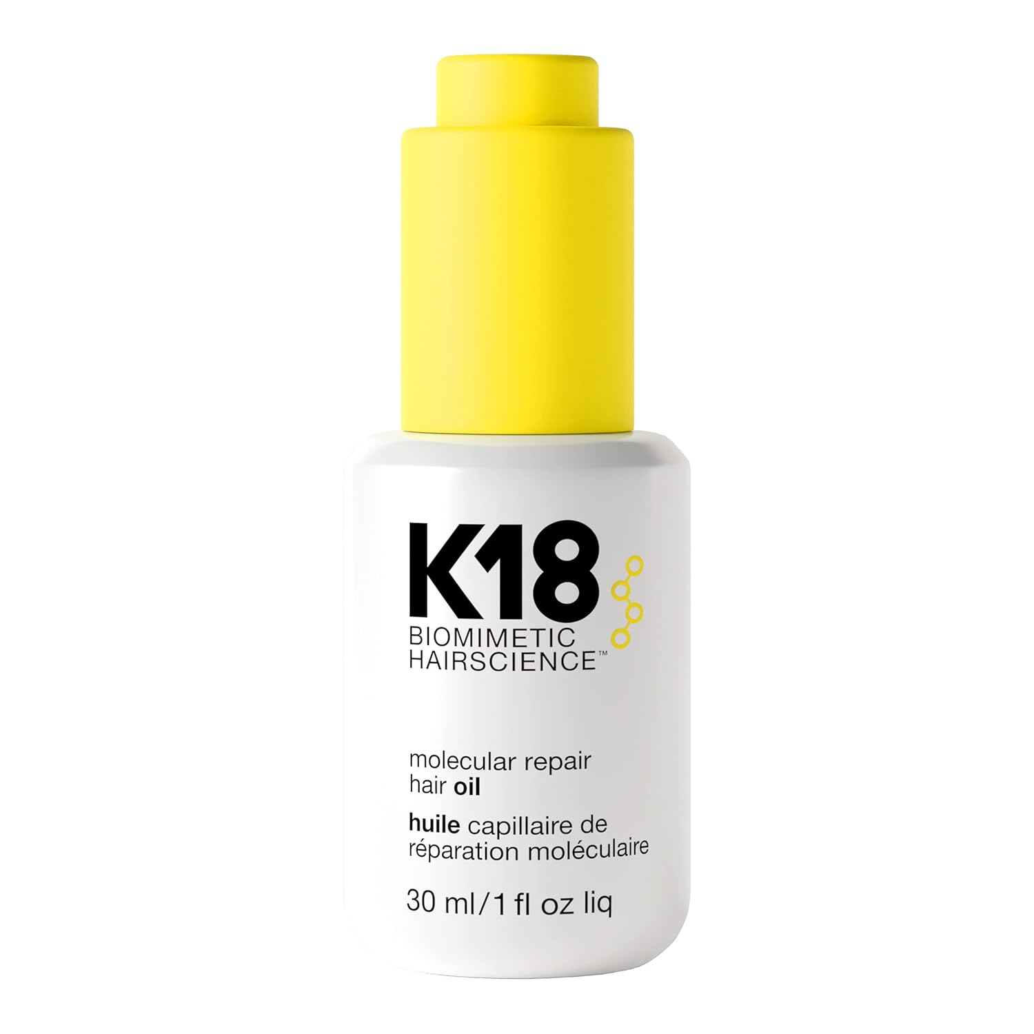 HUILE CAPILLAIRE DE RÉPARATION MOLÉCULAIRE K18 30ML