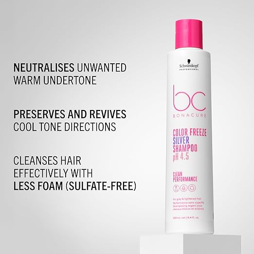 SHAMPOO COLOR FREEZE SILVER BC