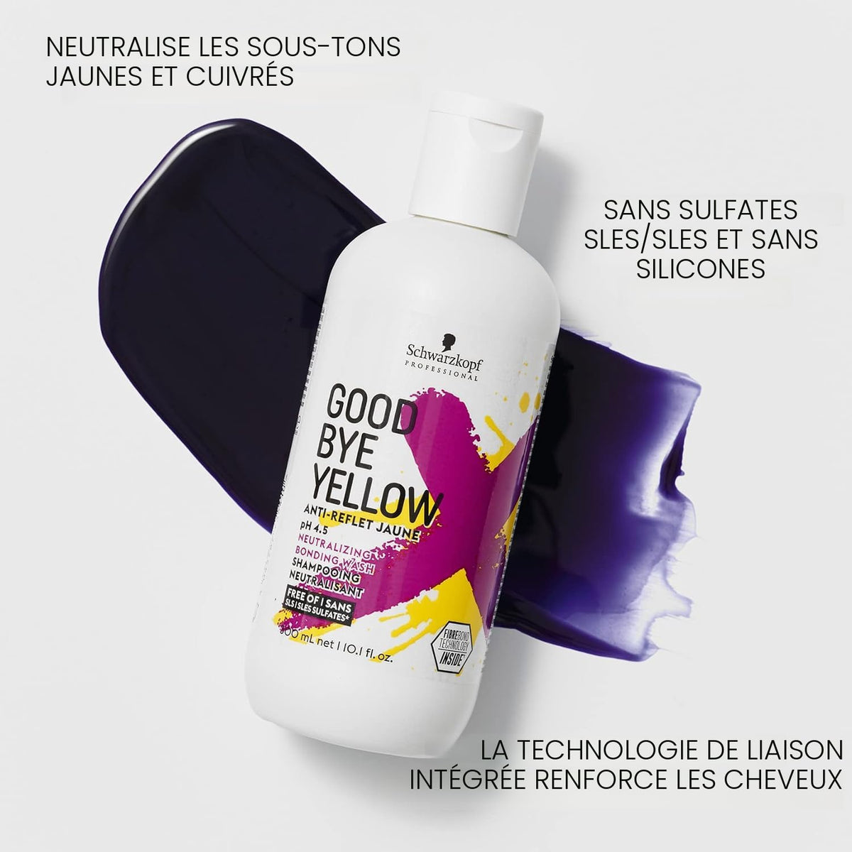 Good Bye Yellow. Shampooing Neutralisant 300ml