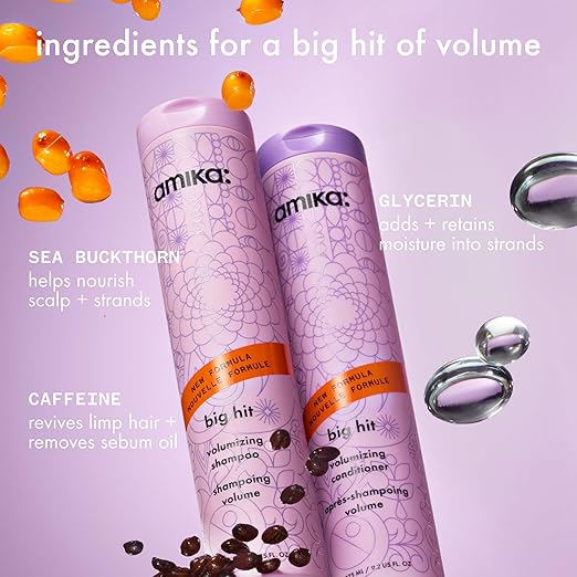 BIG HIT SHAMPOING VOLUME AMIKA 275ML