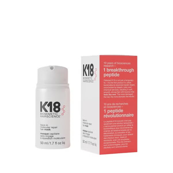 MASQUE CAPILLAIRE LEAVE-IN MOLECULAR REPAIR K18 15ML