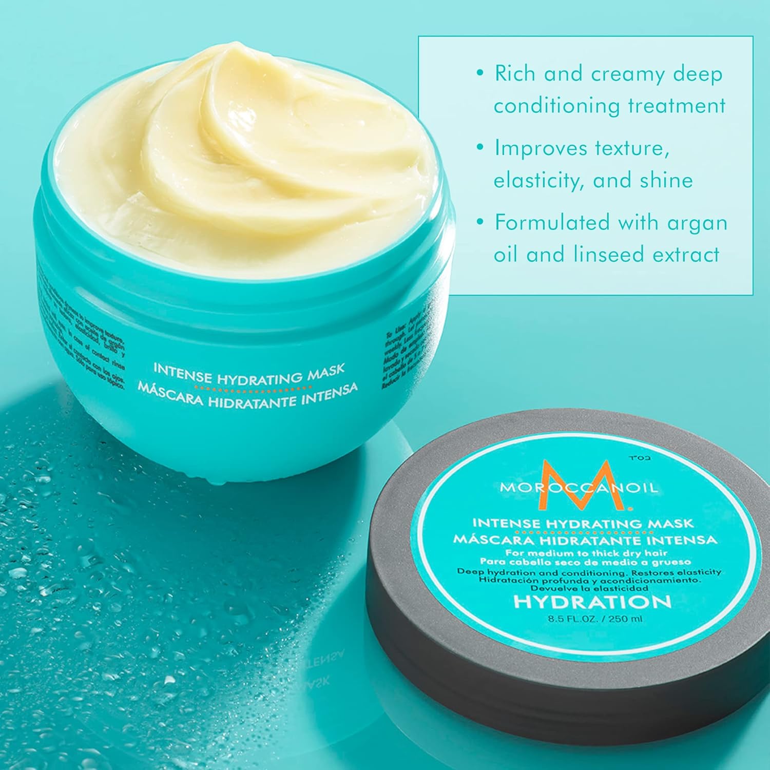 MASQUE HYDRATANT ULTRA-LÉGER MOROCCANOIL 250ML