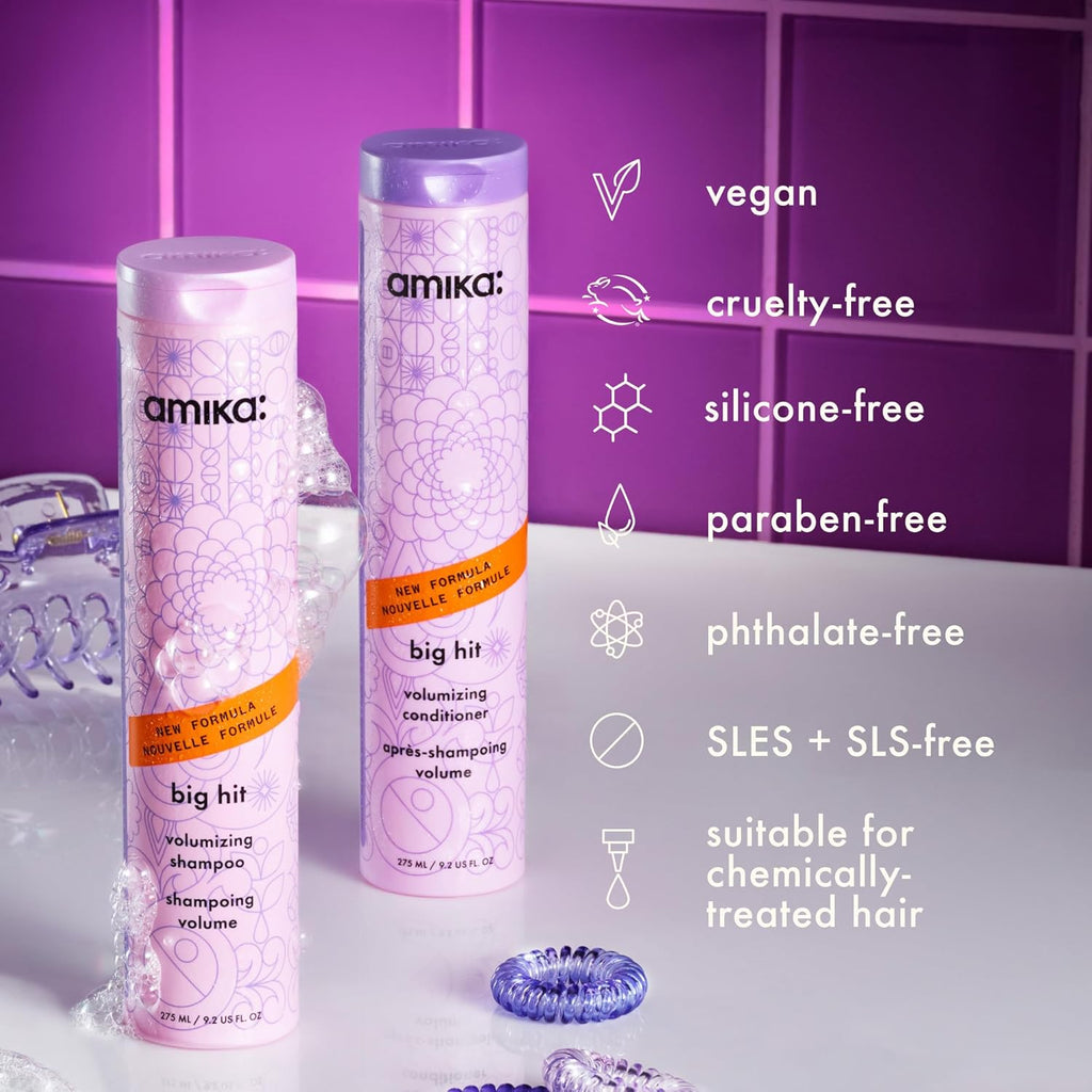 BIG HIT SHAMPOING VOLUME AMIKA 275ML