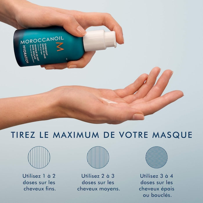 Masque de nuit sans rinçage moroccanoil 120ml