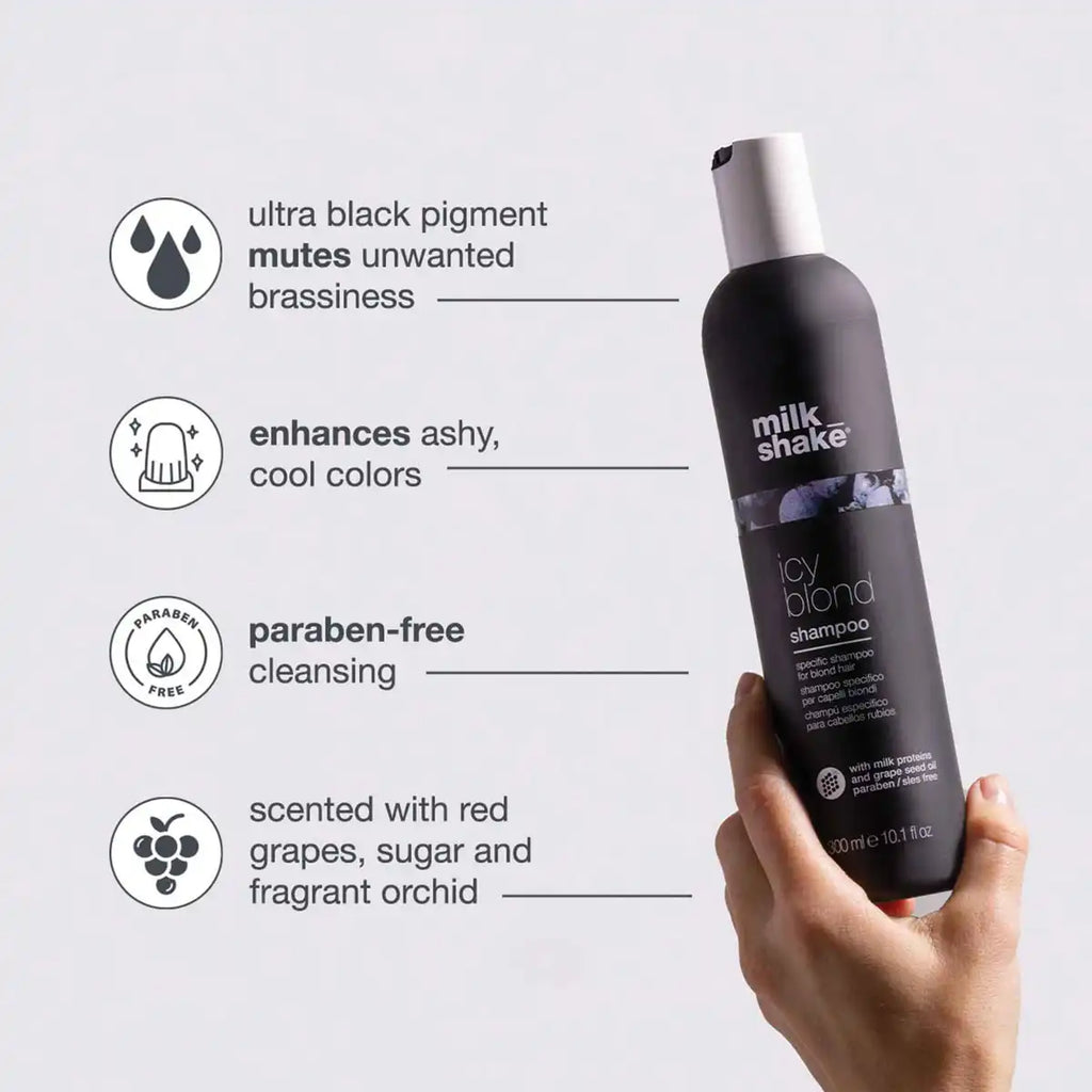 SHAMPOOING ICE BLOND MILKSHAKE 300ML