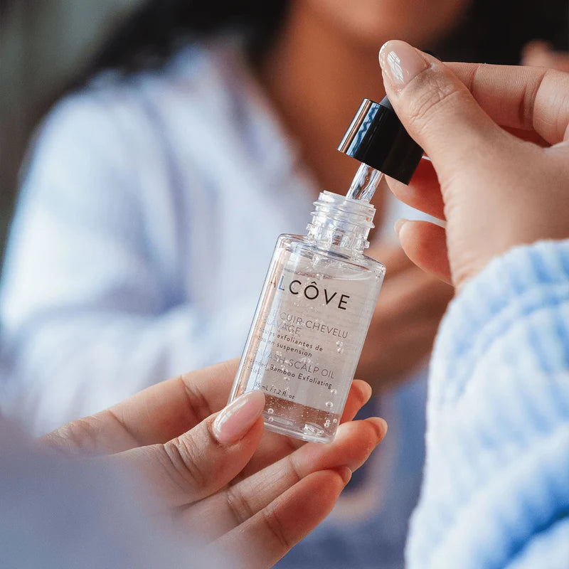 HUILE CUIR CHEVLU PRÉLAVAGE ALCOVE 35ML