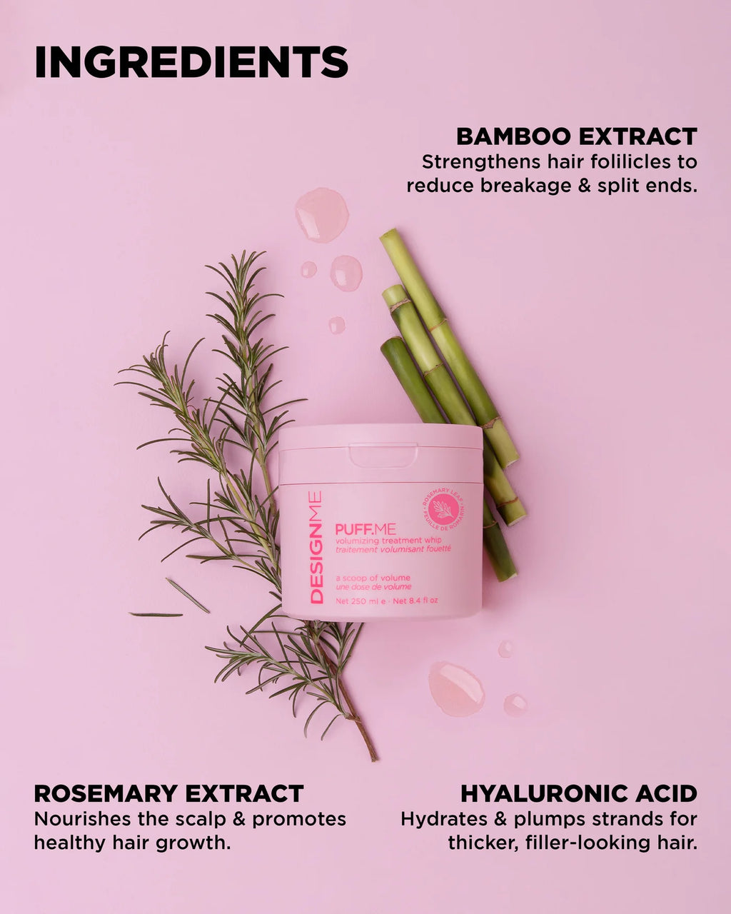 MASQUE PUFF. ME DESIGNME 250ml