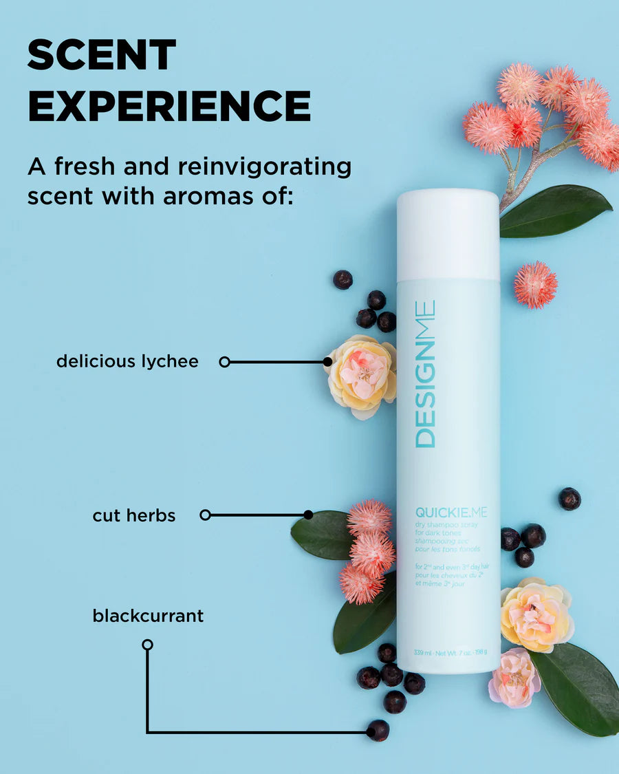 SHAMPOOING SEC QUICKIE.ME DESIGNME 339ML
