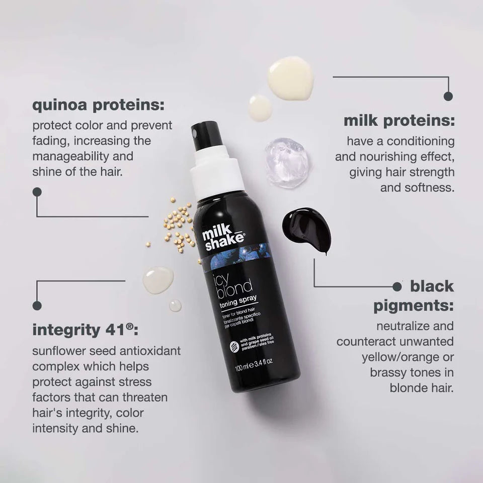 Toning spray icy blond milkshake 100ml