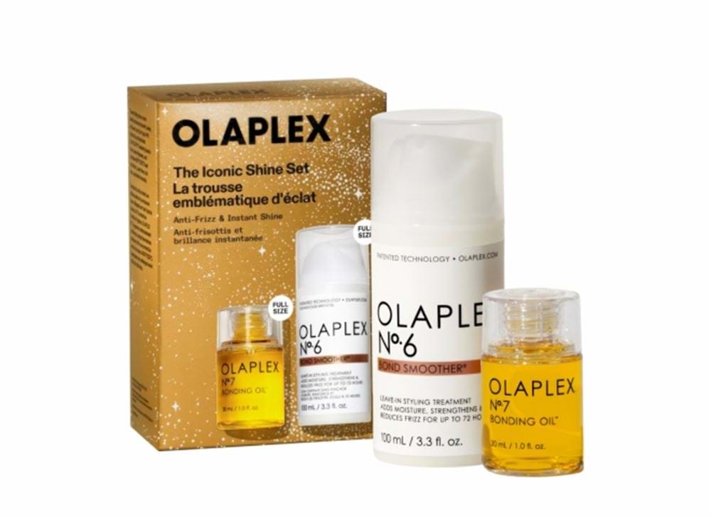 la trousse emblématique d'éclat olaplex