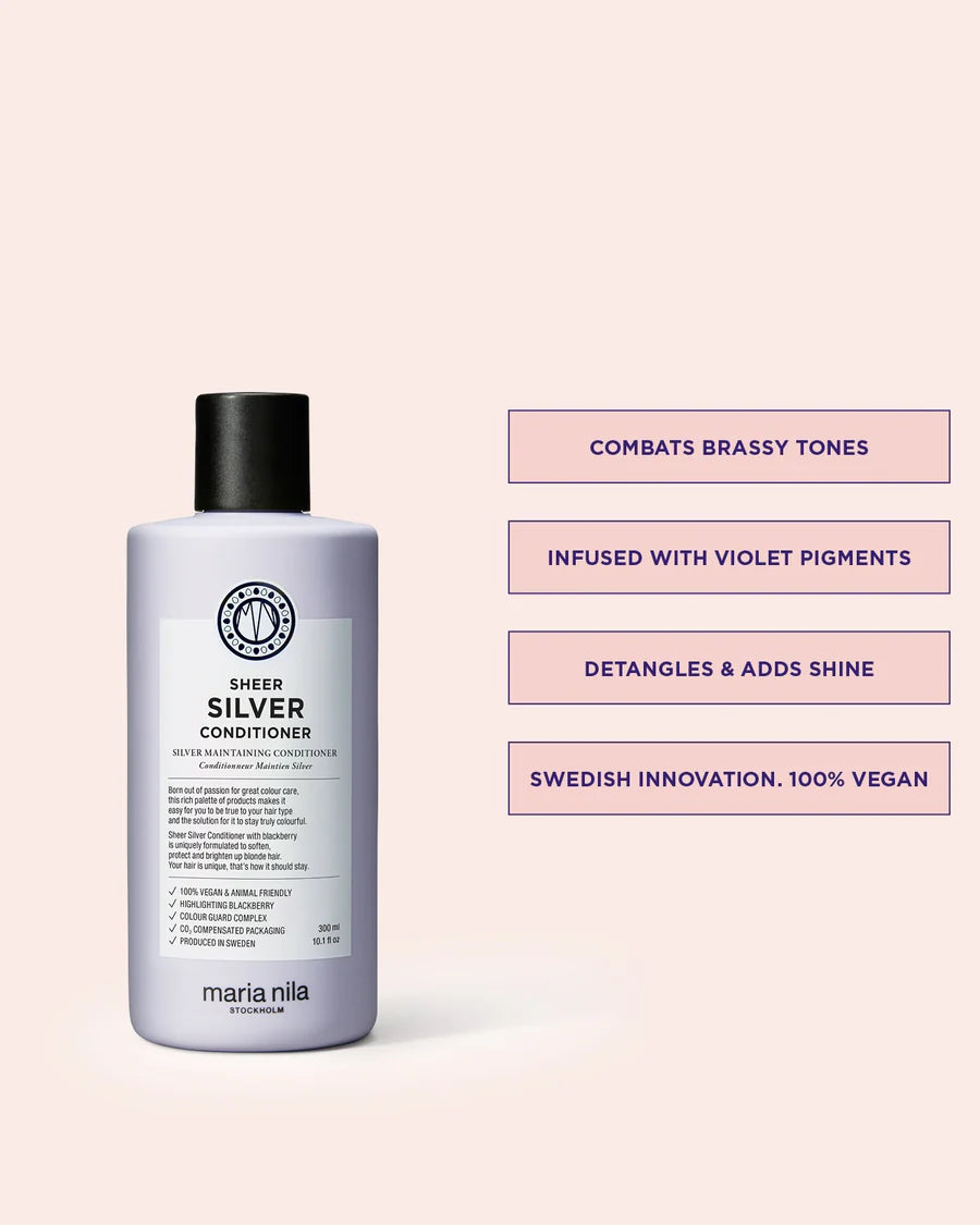 SHEER SILVER CONDITIONER MARIA NILA 300ML