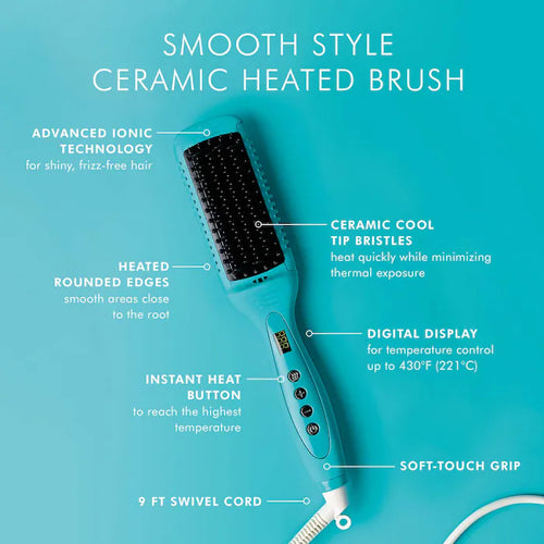 BROSSE CHAUFFANTE SMOOTH STYLE MOROCCANOIL