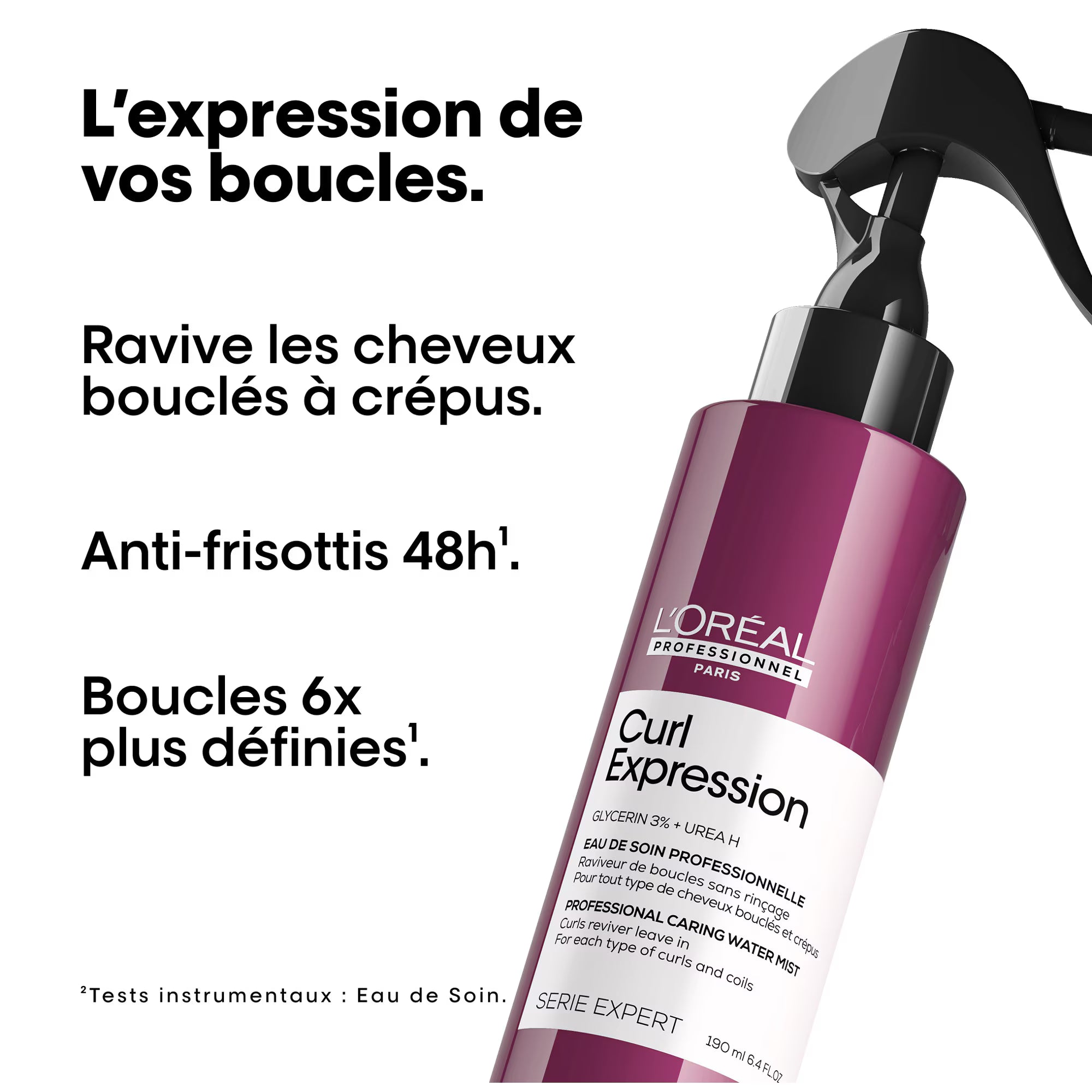 EAU DE SOIN CURL EXPRESION L'ORÉAL 190ML