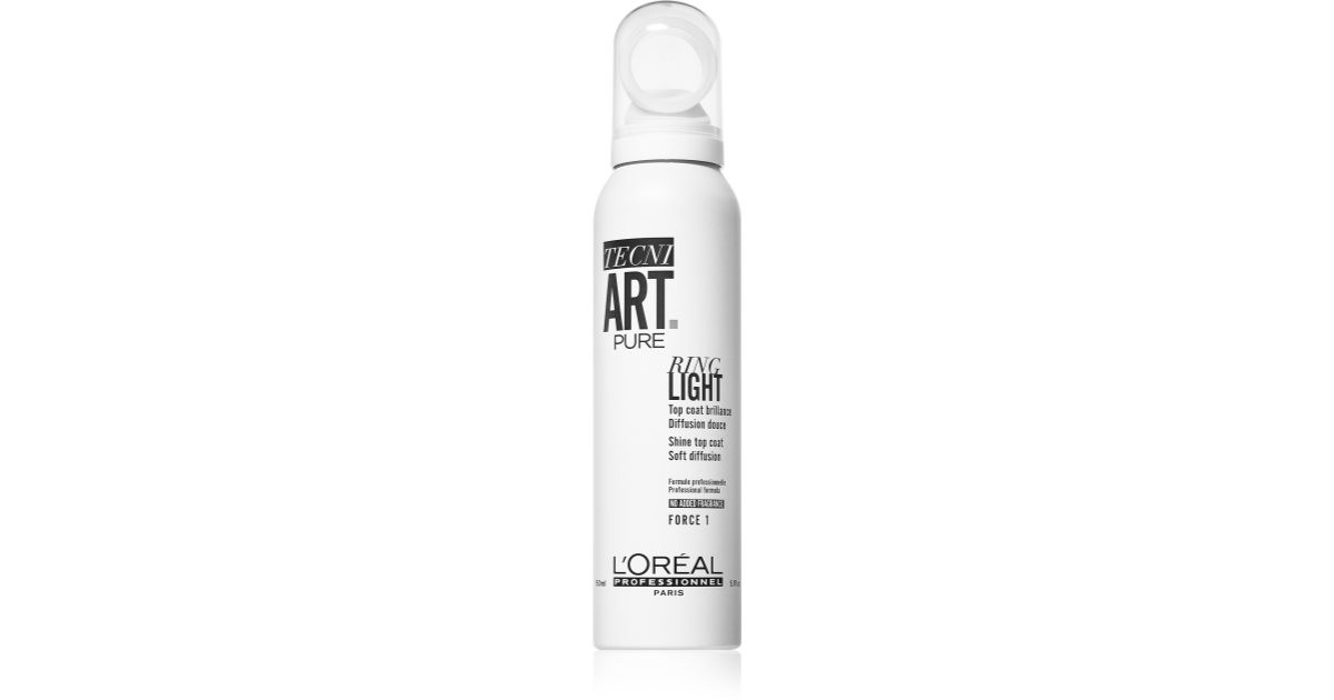 Ring light top coat brillant force1 tecni art 150ml