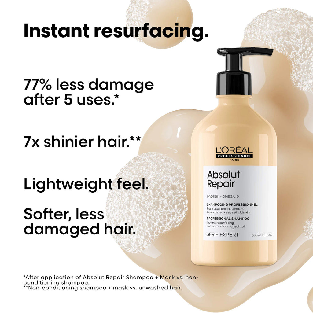 SHAMPOOING ABSOLUT REPAIR L'ORÉAL 500ML