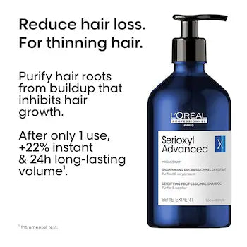 SHAMPOOING SERIOXYL ADVANCED L'OREAL 500ML