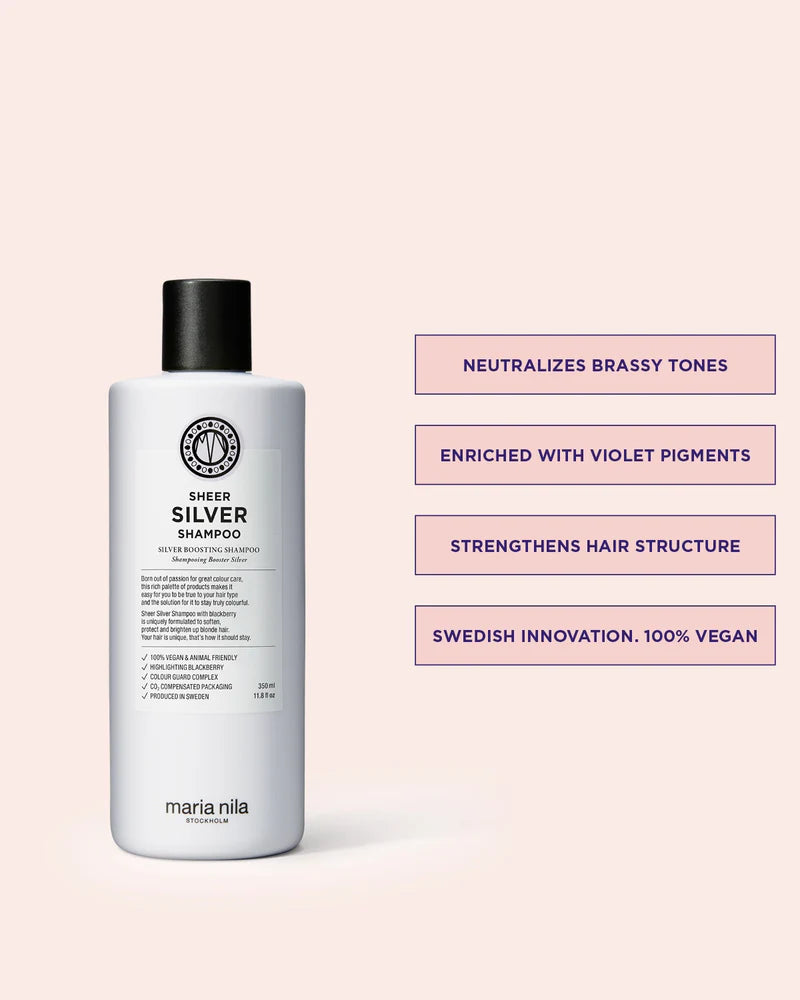 SHEER SILVER SHAMPOO MARIA NILA 350ML